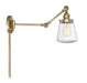 Meridian - M90020NB - One Light Wall Sconce - Mscon - Natural Brass