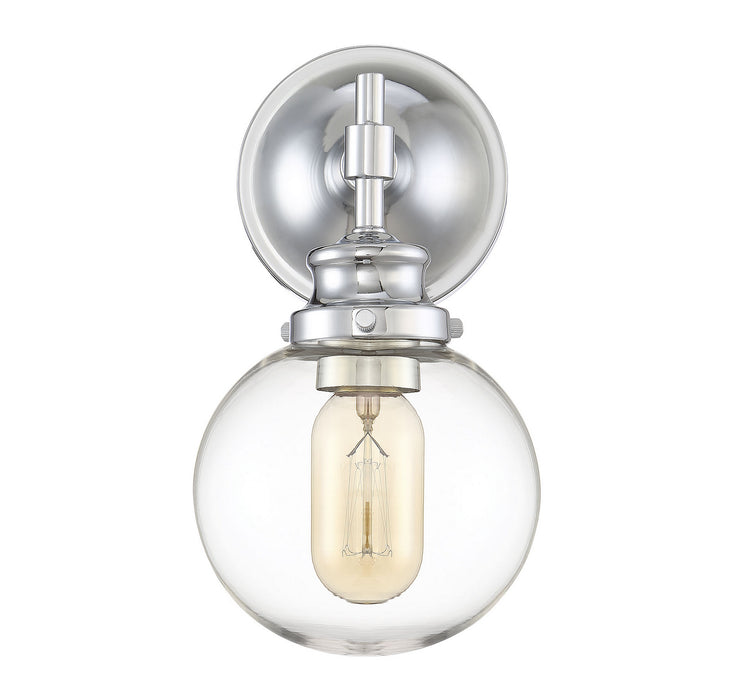 Meridian - M90024CH - One Light Wall Sconce - Mscon - Chrome