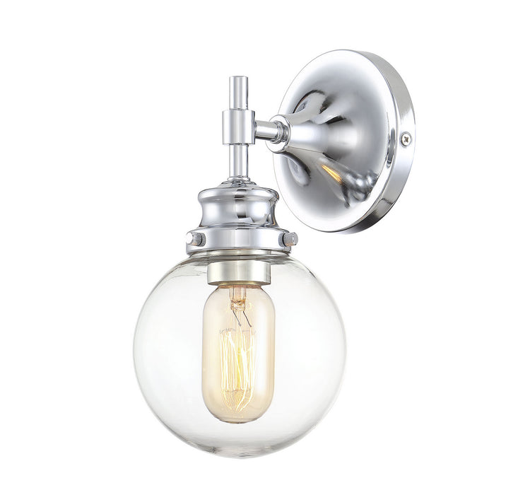 Meridian - M90024CH - One Light Wall Sconce - Mscon - Chrome