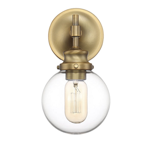 Meridian - M90024NB - One Light Wall Sconce - Mscon - Natural Brass