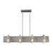 ELK Home - 15929/8 - Eight Light Chandelier - Corrugated Steel - Weathered Zinc