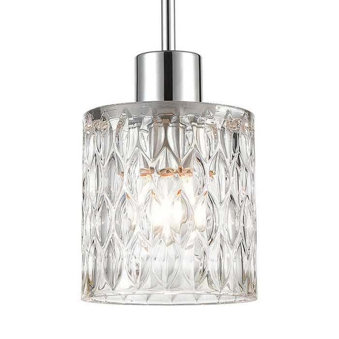 ELK Home - 17424/1 - One Light Mini Pendant - Ezra - Polished Chrome