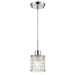 ELK Home - 17424/1 - One Light Mini Pendant - Ezra - Polished Chrome