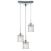 ELK Home - 17424/3 - Three Light Pendant - Ezra - Polished Chrome