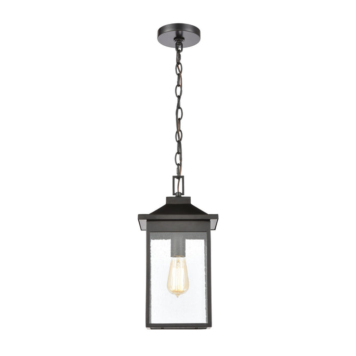 ELK Home - 46703/1 - One Light Outdoor Pendant - Lamplighter - Matte Black