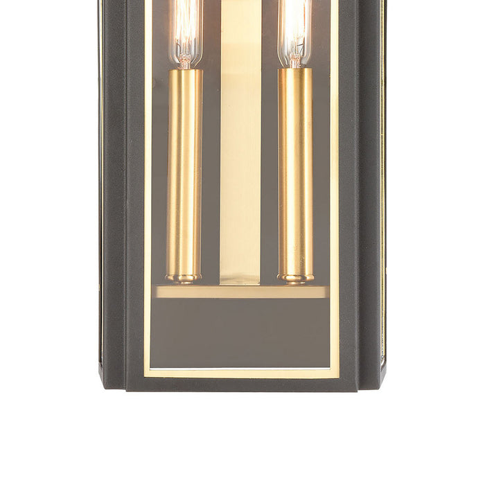 ELK Home - 46741/2 - Two Light Outdoor Wall Sconce - Portico - Charcoal