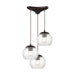 ELK Home - 85210/3 - Three Light Pendant - Kendal - Oil Rubbed Bronze