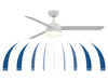 Fanimation - FP6729BMWW - 56 Inches Ceiling Fan - Xeno Wet - Matte White