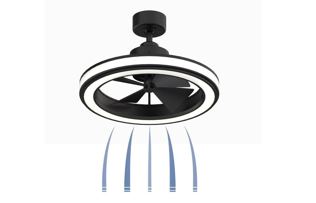 Fanimation - FP8404BL - 16 Inches Ceiling Fan - Gleam - Black