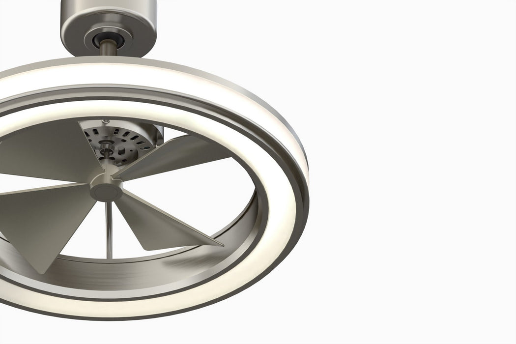 Fanimation - FP8404BN - 16 Inches Ceiling Fan - Gleam - Brushed Nickel