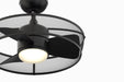 Fanimation - FP8519BL - 20 Inches Ceiling Fan - Henry - Black