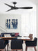 Fanimation - FPD8520BL - 52 Inches Ceiling Fan - GlideAire - Black