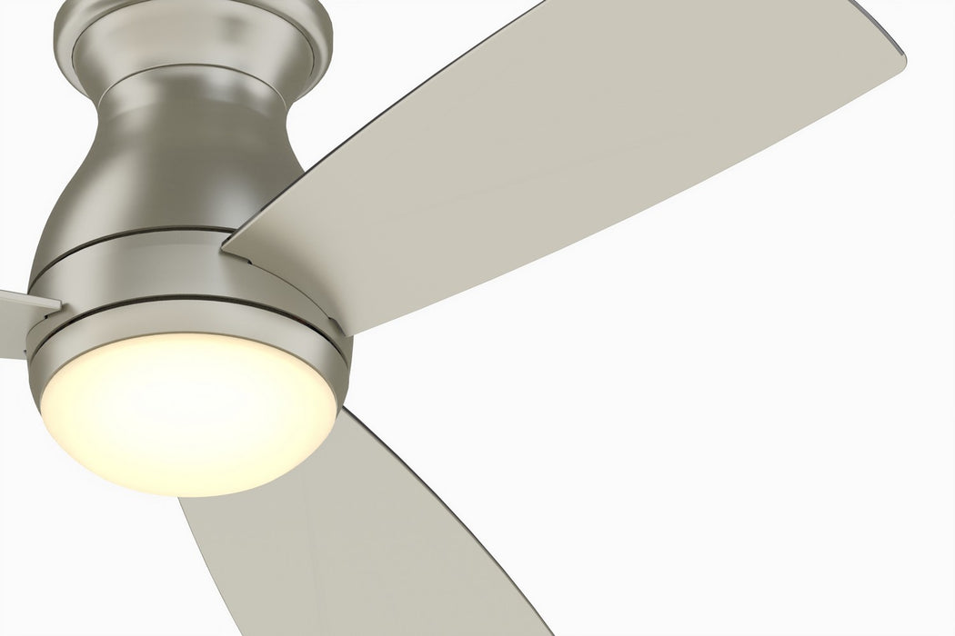 Fanimation - FPS8332BBNW - 44 Inches Ceiling Fan - Hugh 44 - Brushed Nickel