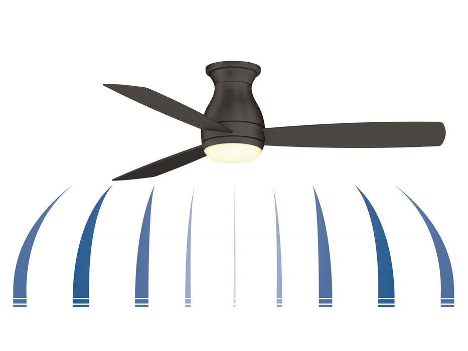 Fanimation - FPS8355BGRW - 52 Inches Ceiling Fan - Hugh 52 - Matte Greige