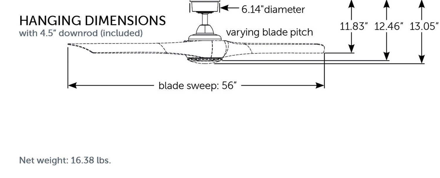 Fanimation - MAD8530MW - Motor - Wrap Custom - Matte Whie