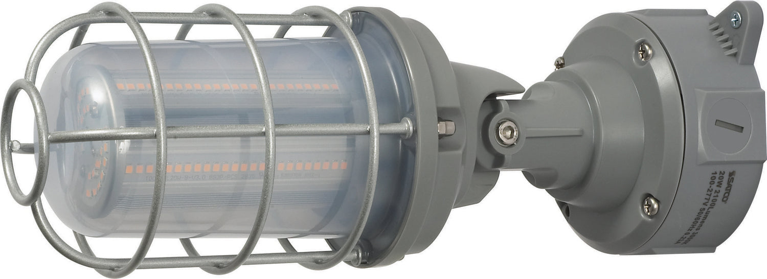 Nuvo Lighting - 65-173 - LED Adjustable Vapor Tight - Gray