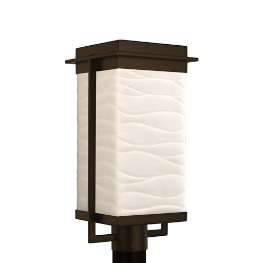 Porcelina LED Post Mount Dark Bronze