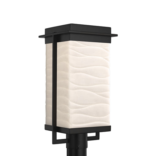 Porcelina LED Post Mount Matte Black
