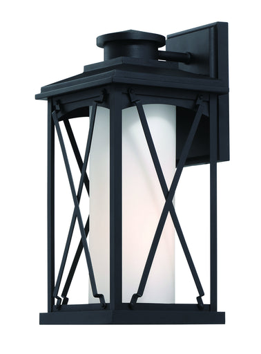 Lansdale One Light Outdoor Wall Mount Matte Black