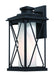 Minka-Lavery - 72683-66 - One Light Outdoor Wall Mount - Lansdale - Matte Black
