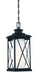 Minka-Lavery - 72684-66 - One Light Chain Hung Outdoor - Lansdale - Matte Black