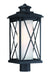 Minka-Lavery - 72686-66 - One Light Outdoor Post Mount - Lansdale - Matte Black