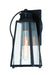 Minka-Lavery - 72701-66A - One Light Outdoor Wall Mount - Halder Bridge - Sand Black