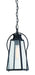 Minka-Lavery - 72704-66A - One Light Outdoor Chain Hung Lantern - Halder Bridge - Sand Black