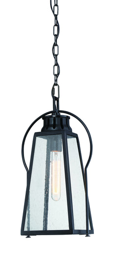 Halder Bridge One Light Outdoor Chain Hung Lantern Sand Black