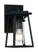 Minka-Lavery - 72711-66G - One Light Outdoor Lantern - Lanister Court - Sand Black w/Gold Highllights