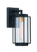 Minka-Lavery - 72731-66G - One Light Outdoor Wall Mount - Avonlea - Sand Black w/Gold Highllights