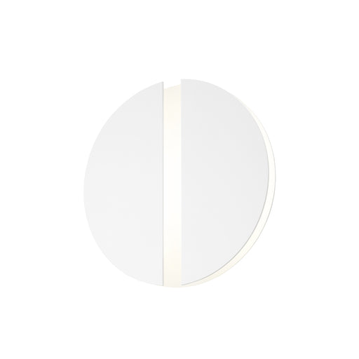 Sonneman - 2720.98 - LED Wall Sconce - Split Disc - Textured White