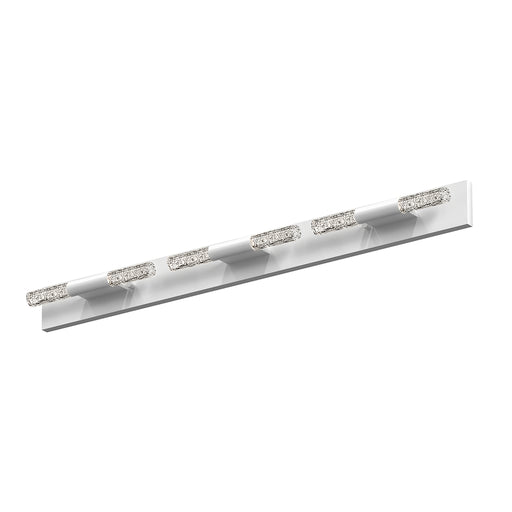 Sonneman - 3803.03C - LED Bath Bar - Crystal Rods - Satin White