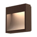 Sonneman - 7360.72-WL - LED Wall Sconce - Square Curve - Textured Bronze