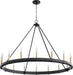 Quorum - 611-16-69 - 16 Light Chandelier - Aura - Textured Black