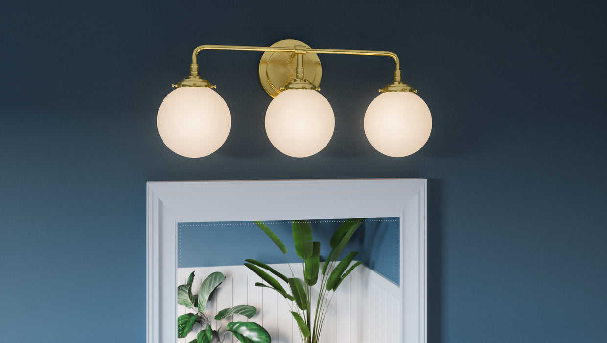 Quoizel - LRY8624Y - Three Light Bath - Landry - Satin Brass