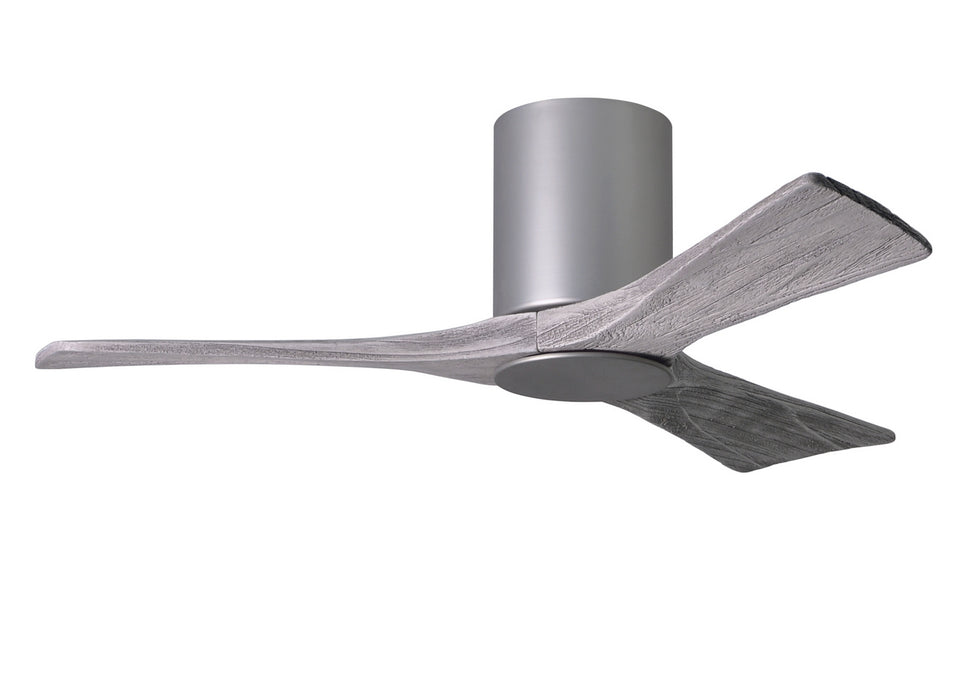 Matthews Fan Company - IR3HLK-BN-BW-42 - 42 Inch Ceiling Fan - Irene-3HLK - Brushed Nickel