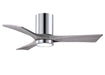 Matthews Fan Company - IR3HLK-CR-BW-42 - 42 Inch Ceiling Fan - Irene-3HLK - Polished Chrome