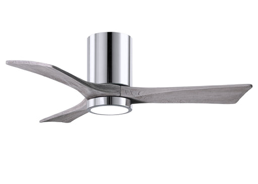 Matthews Fan Company - IR3HLK-CR-BW-42 - 42 Inch Ceiling Fan - Irene-3HLK - Polished Chrome