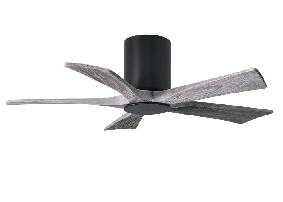 Matthews Fan Company - IR5HLK-BK-BW-42 - 42 Inch Ceiling Fan - Irene-5HLK - Matte Black