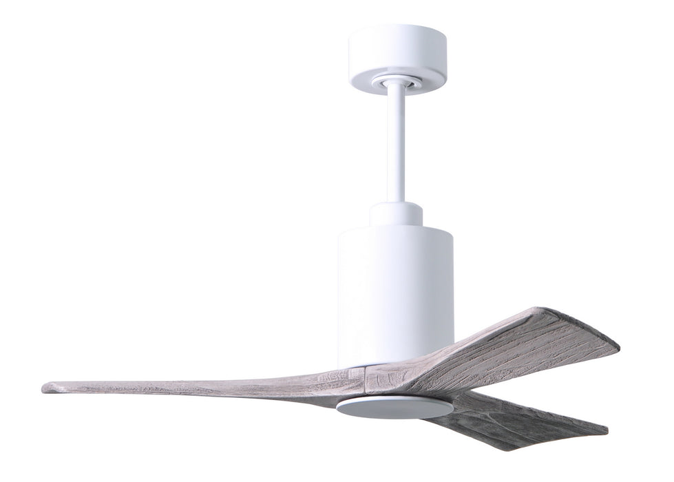 Matthews Fan Company - PA3-WH-BW-42 - 42 Inch Ceiling Fan - Patricia - Gloss White