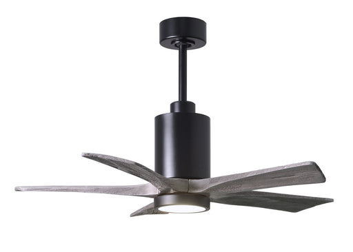 Matthews Fan Company - PA5-BK-BW-42 - 42 Inch Ceiling Fan - Patricia - Matte Black