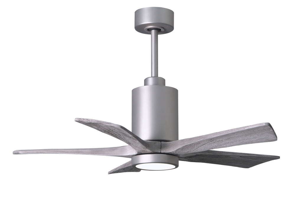 Matthews Fan Company - PA5-BN-BW-42 - 42 Inch Ceiling Fan - Patricia - Brushed Nickel