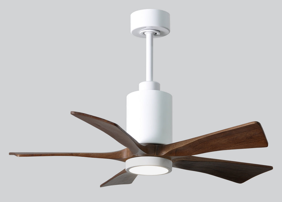 Matthews Fan Company - PA5-WH-WA-42 - 42 Inch Ceiling Fan - Patricia - Gloss White