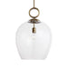 Uttermost - 22127 - One Light Pendant - Calix - Aged Brass