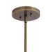 Uttermost - 22127 - One Light Pendant - Calix - Aged Brass