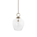 Uttermost - 22127 - One Light Pendant - Calix - Aged Brass