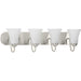 Progress Lighting - P300236-009 - Four Light Bath Bracket - Classic - Brushed Nickel