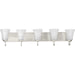 Progress Lighting - P300237-009 - Five Light Bath Bracket - Classic - Brushed Nickel