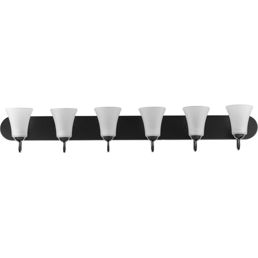 Progress Lighting - P300238-031 - Six Light Bath Vanity - Classic - Black